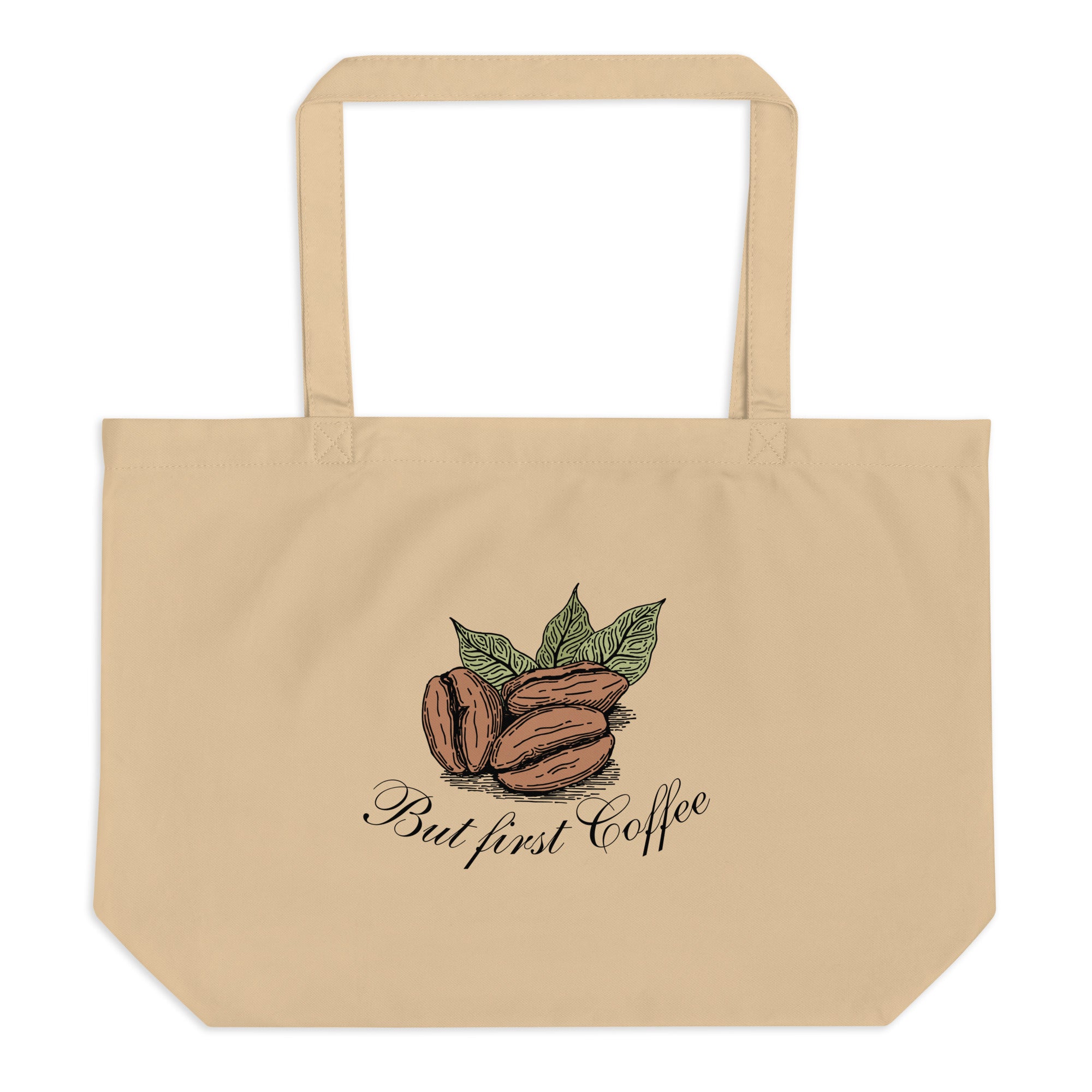 Large organic tote bag